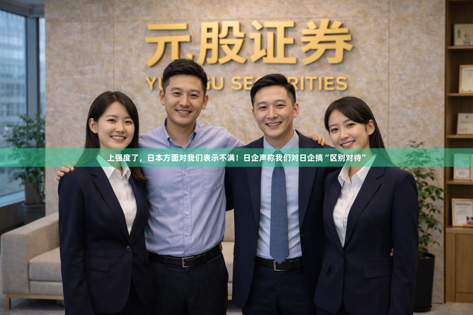 上强度了，日本方面对我们表示不满！日企声称我们对日企搞“区别对待”